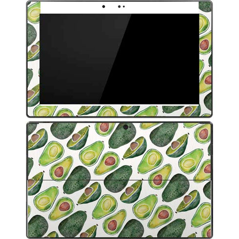 Cat Coq Avocados Surface Pro Tablet Skin